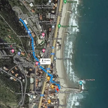 Monolocale N 3 Vicino Con Dehor * Laigueglia